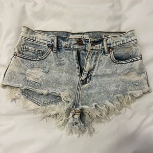 Pacsun Bullhead high rise shorts